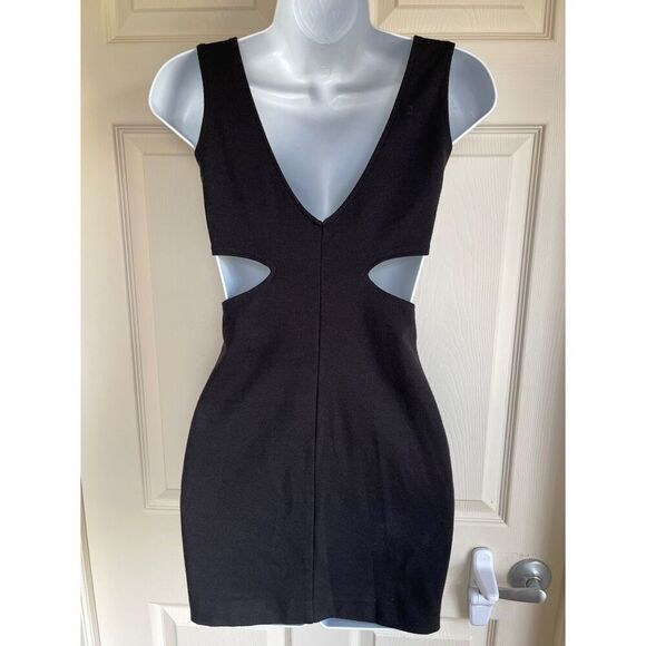 Backstage Alexandria Cutout Mini Dress (Black) - XS - Picture 3 of 10